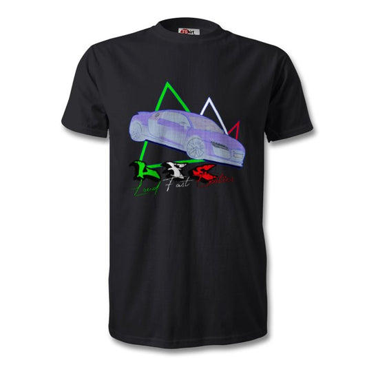 Loud Fast Exotics Audi R8 Supercar T-Shirt
