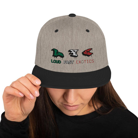 Loud Fast Exotics Flexfit Snapback Hat